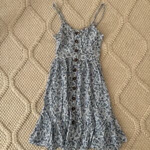 Floral Button-Down Sundress small